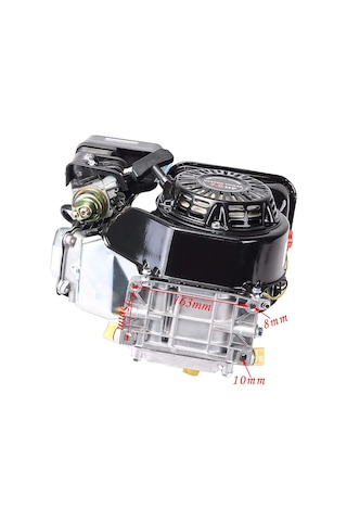 Deko Turkey 20Mm Kamalı Benzinli Motor 6.5Hp Çapa Römork Motorpum