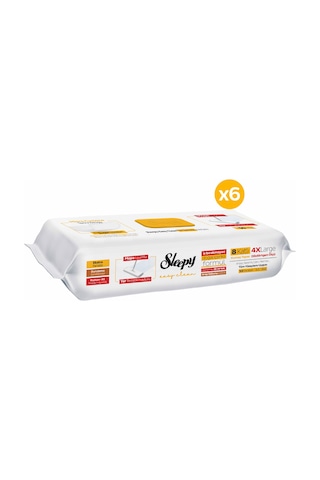 Sleepy Easy Clean Arap Sabunu Katkılı Mopa Uyumlu Yer Temizlik Havlusu&Mendili 6x50 (300 Yaprak)