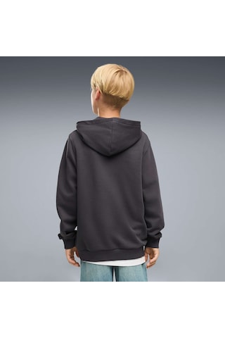 Puma Galatasaray Ftblculture Genç Kapüşonlu Sweatshırt 787646 19 Gri
