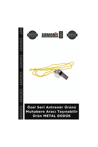 Özel Seri Antrenör Ürünü Muhabere Aracı Taşınabilir Ürün Metal Düdük