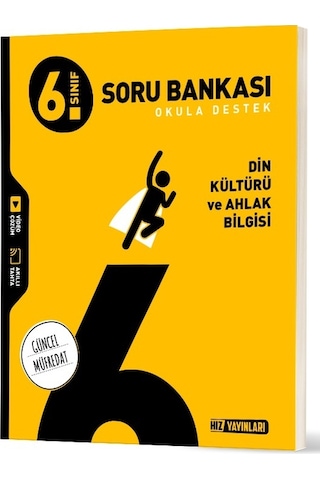 Hız Yayınları 2026 6. Sınıf Din Kültürü Soru Bankası Yeni Müfredat Hız Yayınları 2026 6. Sınıf Din Kültürü Soru Bankası Yeni Müfredat