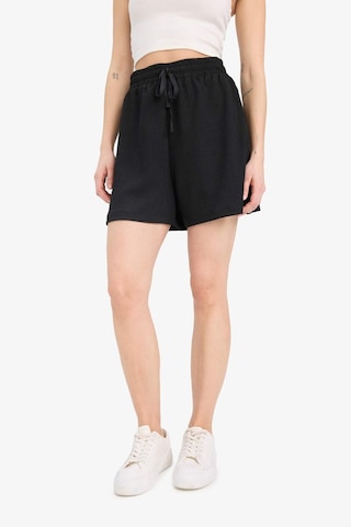 DeFacto Coool Loose Fit Bürümcük Şort A6223AX25SMBK81 Siyah