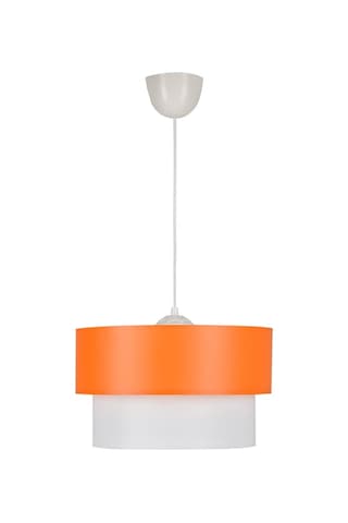 Melon Pasta Turuncu Beyaz Avize