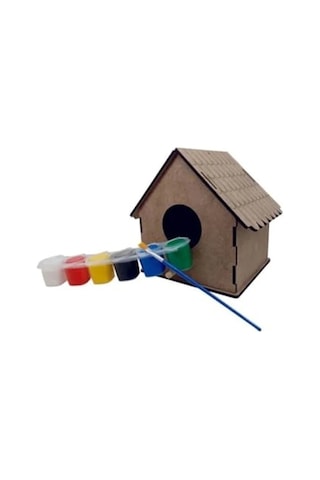 Ahşap Kuş Evi - 6 Renk Seçeneği İle Bahçeniz İçin Şık Yuvalar