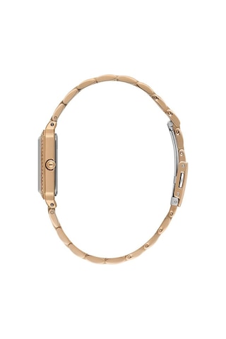 Daniel Klein Dk.1.13970-5 Dikdörtgen Kasa 3 Atm Suya Dayanıklı Taşlı Tasarım Rose Kadın Kol Saati Rose Gold