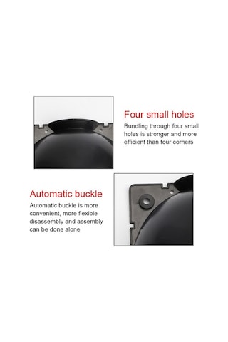 Besthome1 Yeniden Kullanılabilir Bitki Köklendirme Seti - 5 Adet Siyah Saksı, Etkili Bahçe Aksesuarı