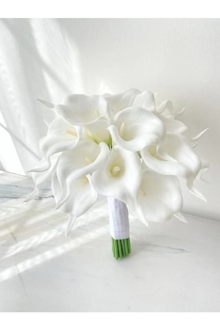 Gelin Buketi 30 Adet Islak Gala Gelin Çiçeği Damat Yaka Çiçegi