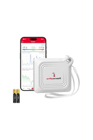 Bluetooth Akıllı Termometre Ve Nem Ölçer, 80m Menzil