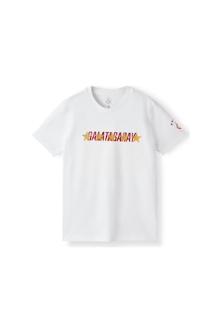 Gsstore Galatasaray Çocuk T-shirt C261042 Beyaz