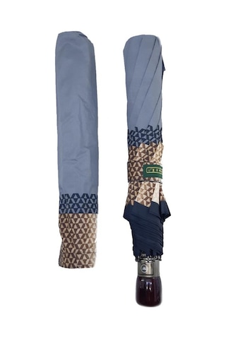 Baginn Snotline-april Kadın Şemsiye Otomatik Açılır 10telli Kapalı Boyut 40 CM 95 CM Çap Yeşil Ekose 001