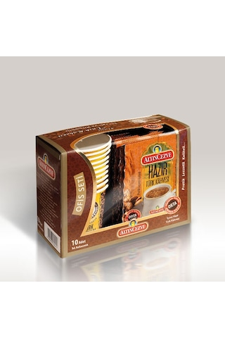 Altıncezve Hazır Türk Kahvesi Ofis Seti Orta Şekerli 10 x 9 G