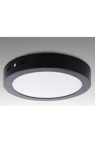YCL 6 W Led Panel- Gün Işığı 3000K- Yuvarlak- Siyah-S/Ü-ASM-1206G