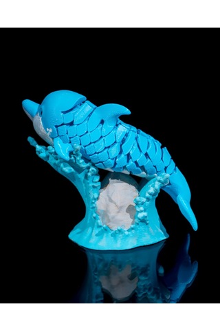 Hareketli Yunus Balığı 11x10 Cm