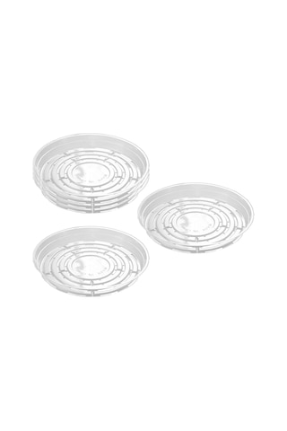 8 İnç-bitki Tabağı 5 Paket Bitki Tepsisi, Bitki Tabakları Damlama Tepsileri, Kapalı Saksılar İçin Mükemmel