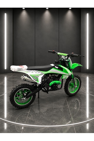 Sfm Mini Cros 49cc Çocuk Cross Motosikleti Yeşil