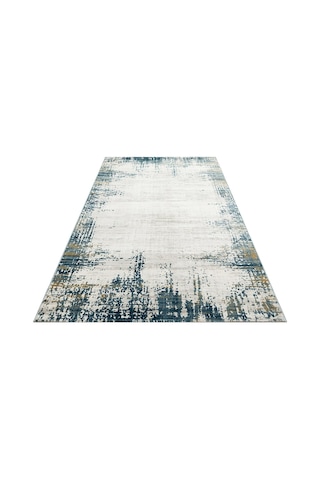 Eko Halı Como Cm17 Krem Marine Modern Halı 160X230 Cm