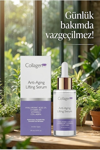 Collagen Forte Platinum Hyaluronik Asit  Sıkılaştırıcı Serum 30 ML
