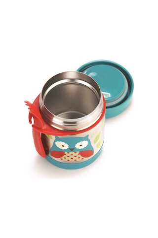 Skip Hop Paslanmaz Çelik Termos 325 ML Baykuş Mavi