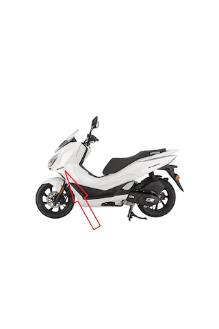 Mondial 125 Strada Ön Panel Sol Beyaz