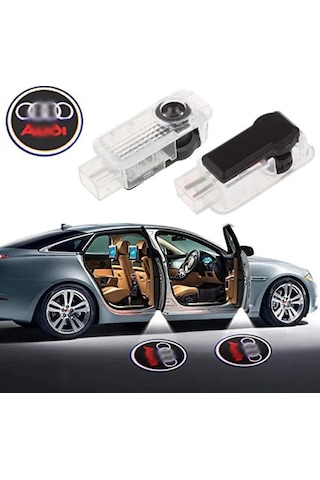 Audi A6 Kapı Altı Logo Hayalet Logo 2000 Model Sonrası