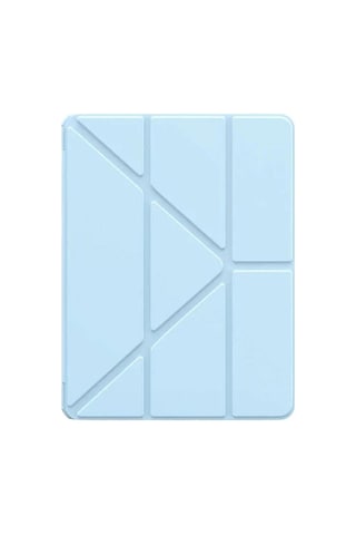 Baseus Minimalist Apple İpad Uyumlu Pro 13" Tablet Kılıfı - Mavi Kapaklı Kılıf