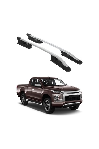 Mitsubishi L200 2006 2007 2008 2009 2010 2011 2012 2013 2014 Portbagaj Tavan Çitası Gri