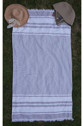 100x180 Cm Büyük Boy Renkli Unisex Plaj Havlusu Baveno Desen003