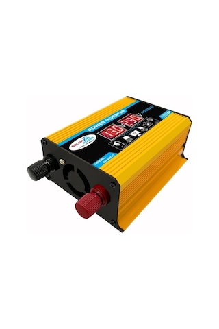 Wondernest Tang Iı Nesil 12v - 220v 4000w Araç İçin Güç Çevirici Invertör Sarı