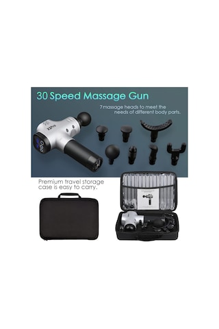 KRAFT HART X3pro Masaj Tabancası 24V Spor 30 Hız Vurmalı Çok Renkli