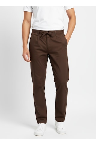 ONLY & SONS Onslee Tapered 0007 Cot Lın Strıng Pant Erkek Kahverengi Pantolon - 22036356
