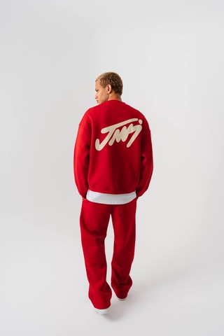 Bpm Premium Bisiklet Yaka Oversize Sweatshirt Çok Renkli