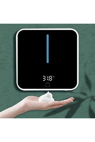 Xindoker Otomatik Köpüklü Sabun Dispanseri - 400ml Led Ekranlı, Dokunmatiksiz, Duvar Tipi Köpük Sabun Diğer