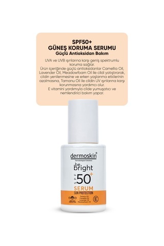 Dermoskıi Be Bright Sun Protection Serum SPF50+ 30 ML