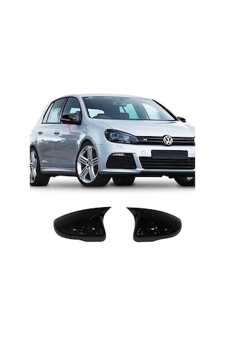 Vw Golf 6 Batman Yarasa Ayna Kapağı Piano Black