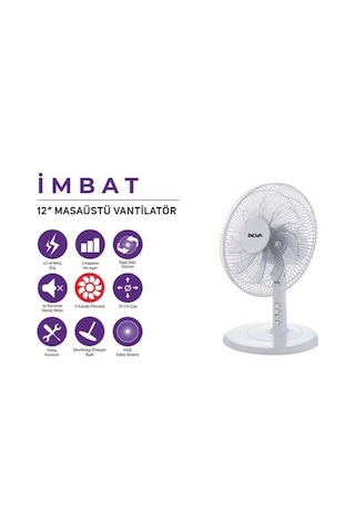Inova Imbat 12 Inch Masaüstü Vantilatör