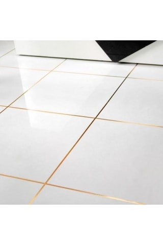 0.5 Cm 50 Metre Gold Fayans Arası Yapışkanlı Şerit Bant Derz Band N11.7