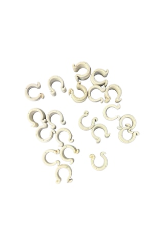 1/2" 21'lik 100 Adet Sera Naylon Tutucu Klips