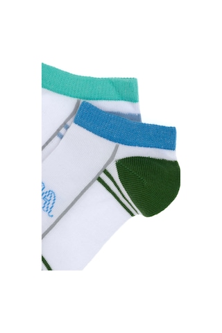 U.s. Polo Assn. Erkek Çocuk Beyaz Çorap Patik 50311343-vr013 Beyaz