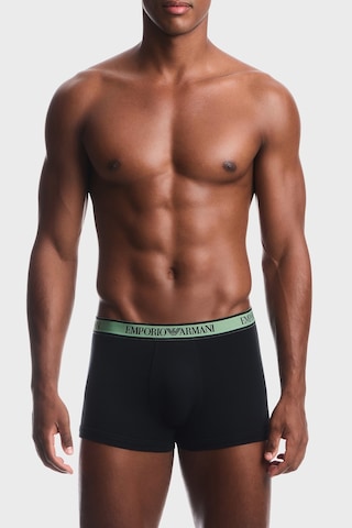 Emporio Armani Logolu 3 Pack Boxer Erkek Boxer Em000259 Af25019 Mc061 Siyah
