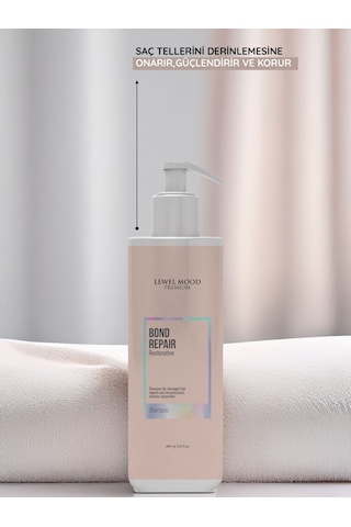 Lewel Mood Bond Repair Yıpranmış Saçlar İçin Onarıcı Şampuan 400 ML