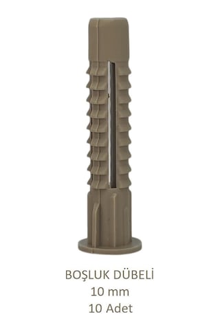 Tuğla Boşluk Dübeli 10 Mm 10 Adet