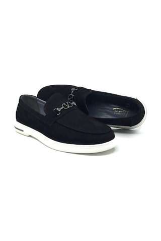 Lisan Sohes Lisans Shoes 245 %100 Hakiki Deri Erkek Günlük Ortopedik Rahat Yazlık Casual Ayakkabı Yeni Sezon 40-44 Siyah Nubuk