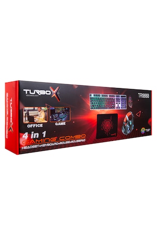 Turbox Tr1000 4in1 Gaming Combo Set