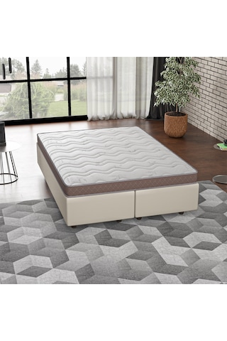 Mobpazar Açelya Full Ortopedik Bamboo Yatak,Nefes Alan Örme Kumaşlı,150x20