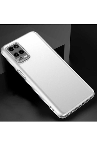 Oppo A54 4g Kılıf Zore Kamera Korumalı Süper Silikon Kapak Renksiz