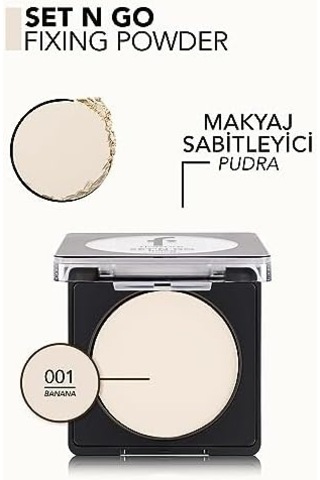 Set&apos N Go Nemlendirici & Parlama Önlemeye Yardımcı Sabitleyici Kompakt Pudra 0