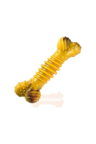 Nylabone Biftek ve Peynir Aromalı Köpek Çiğneme Çubuğu S