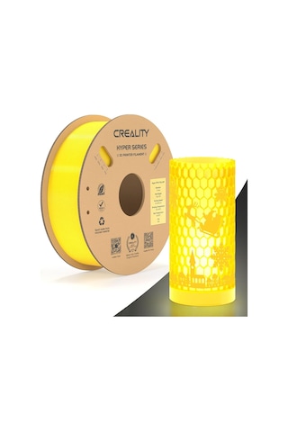 Creality Hyper Petg Sarı Filament 1.75mm 1kg - Urhanshop Gönderimli