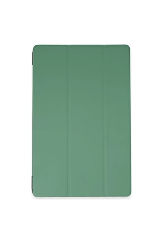 Apple iPad Uyumlu 2022 10.9 10.nesil Kılıf Tablet Smart Kılıf - Koyu Yeşil Arka Kapak