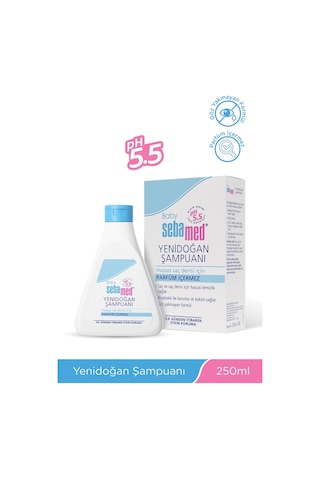 Baby pH 5.5 Bisabolol İçerikli Koruma ve Bakım Sağlayan Yenidoğan Bebek Şampuanı 250 ml